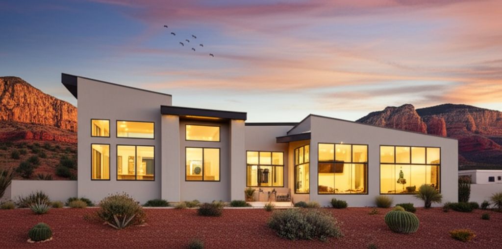 Beautiful home exterior